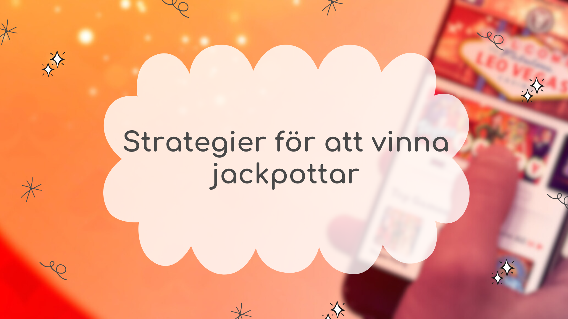 Funktioner av jackpottar i svenska kasinon: strategier för stora vinster