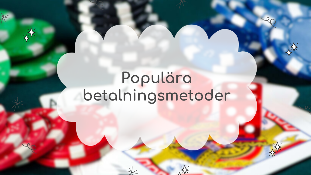 Populära betalningsmetoder