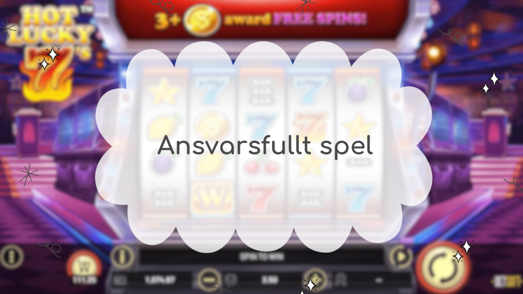 Ansvarsfullt spel